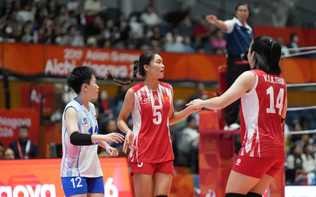 ASIAD 20: Bóng chuyền nữ Việt Nam sớm có vé tứ kết