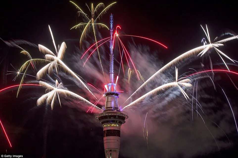 Mãn nhãn với bữa tiệc pháo hoa chào năm mới 2017 tại New Zealand và Australia - Ảnh 3.