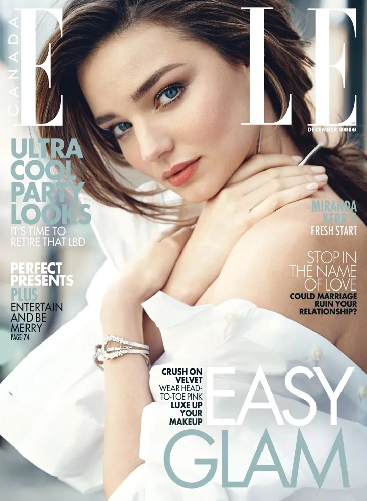 Miranda Kerr - Ấm áp và ngọt ngào trên Elle - Ảnh 1.