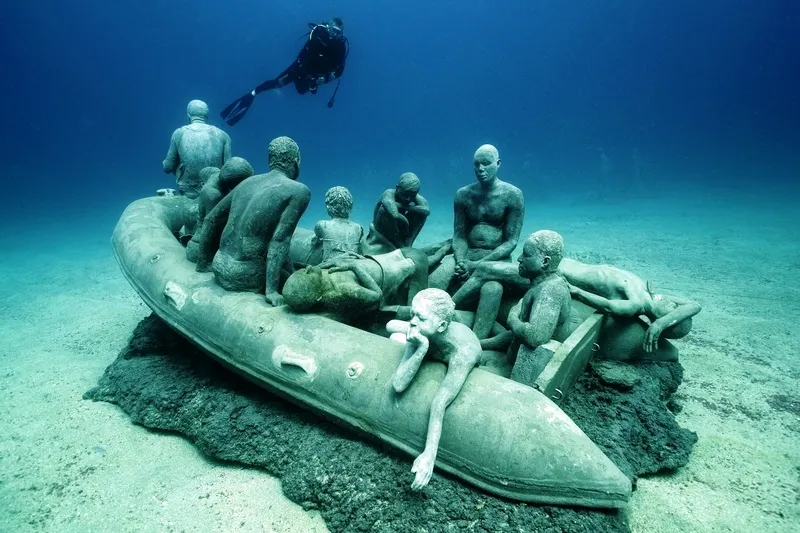 Jason deCaires Taylor - nghệ sĩ điêu khắc của đại dương - Ảnh 5.