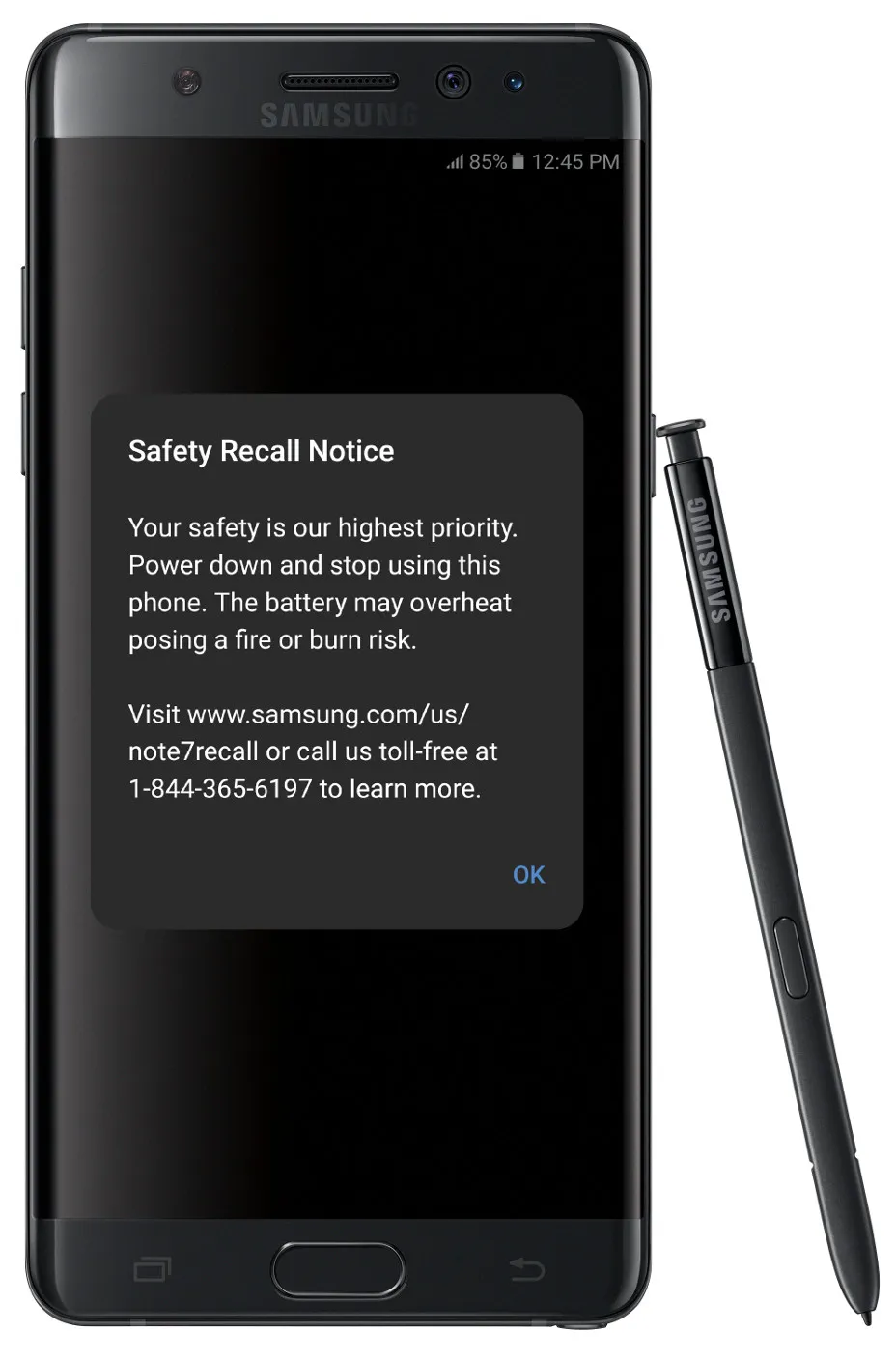 Samsung cập nhật phần mềm cảnh báo người dùng Galaxy Note7 - Ảnh 1.