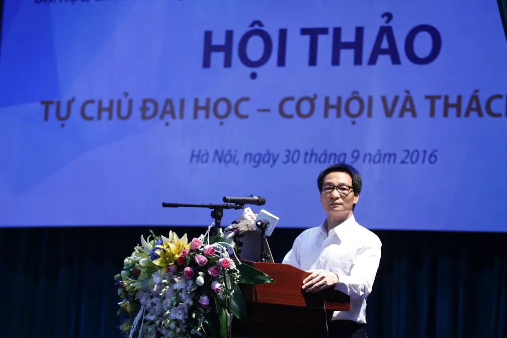 Phó Thủ tướng: Tự chủ đại học không có nghĩa Nhà nước ngừng cấp tiền đầu tư - Ảnh 2.