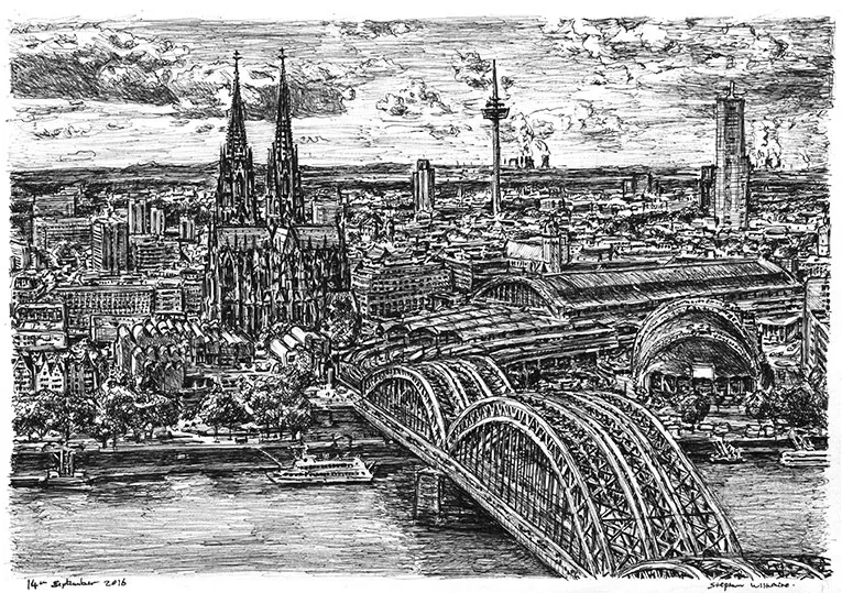 Khâm phục khả năng vẽ bằng trí nhớ của họa sĩ Stephen Wiltshire - Ảnh 8.