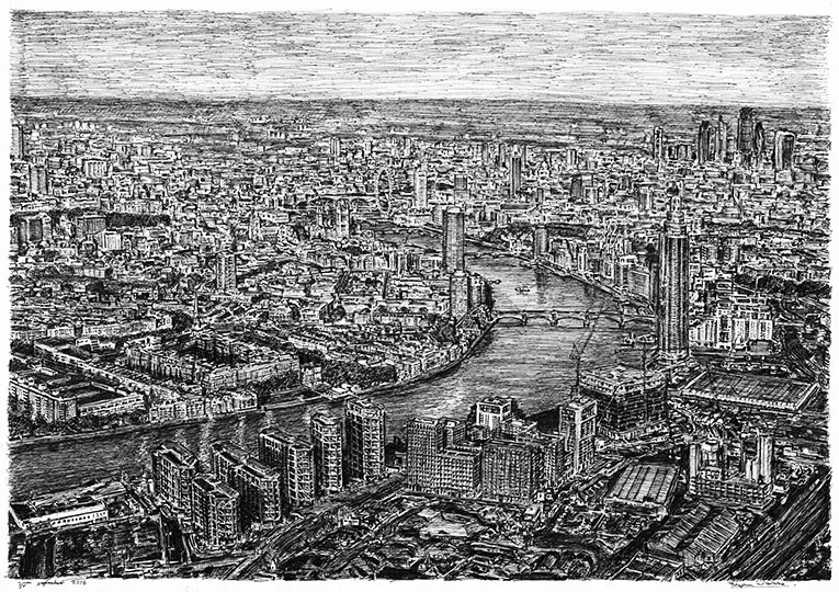 Khâm phục khả năng vẽ bằng trí nhớ của họa sĩ Stephen Wiltshire - Ảnh 9.