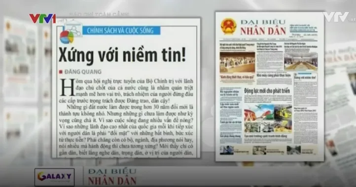 Hội nghị quán triệt Nghị quyết Trung ương 4 lên trang nhất hầu hết các báo - Ảnh 1.