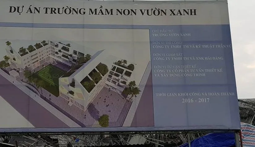 Xác định nguyên nhân sơ bộ dẫn đến vụ sập trường mầm non Vườn Xanh ở Hà Nội - Ảnh 1.