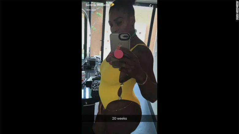 Serena Williams xác nhận mang bầu trước khi vô địch Australian Open 2017 - Ảnh 1. Serena Williams xác nhận mang bầu trước khi vô địch Australian Open 2017 - Ảnh 1.