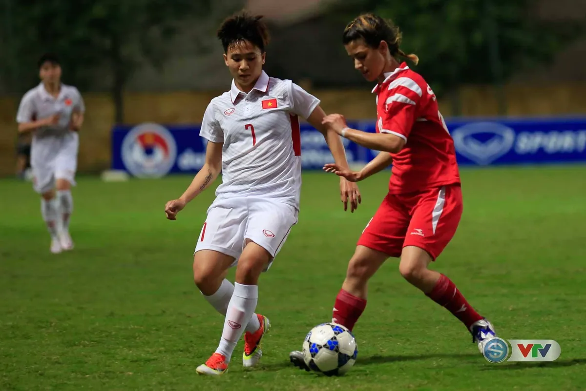 VIDEO: Tổng hợp trận đấu ĐT nữ Việt Nam 11-0 ĐT nữ Syria - Ảnh 1. VIDEO: Tổng hợp trận đấu ĐT nữ Việt Nam 11-0 ĐT nữ Syria - Ảnh 1.