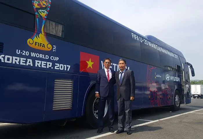 Ảnh: Có mặt tại Cheonan, U20 Việt Nam bắt đầu luyện tập ngay cho trận gặp U20 New Zealand - Ảnh 3.