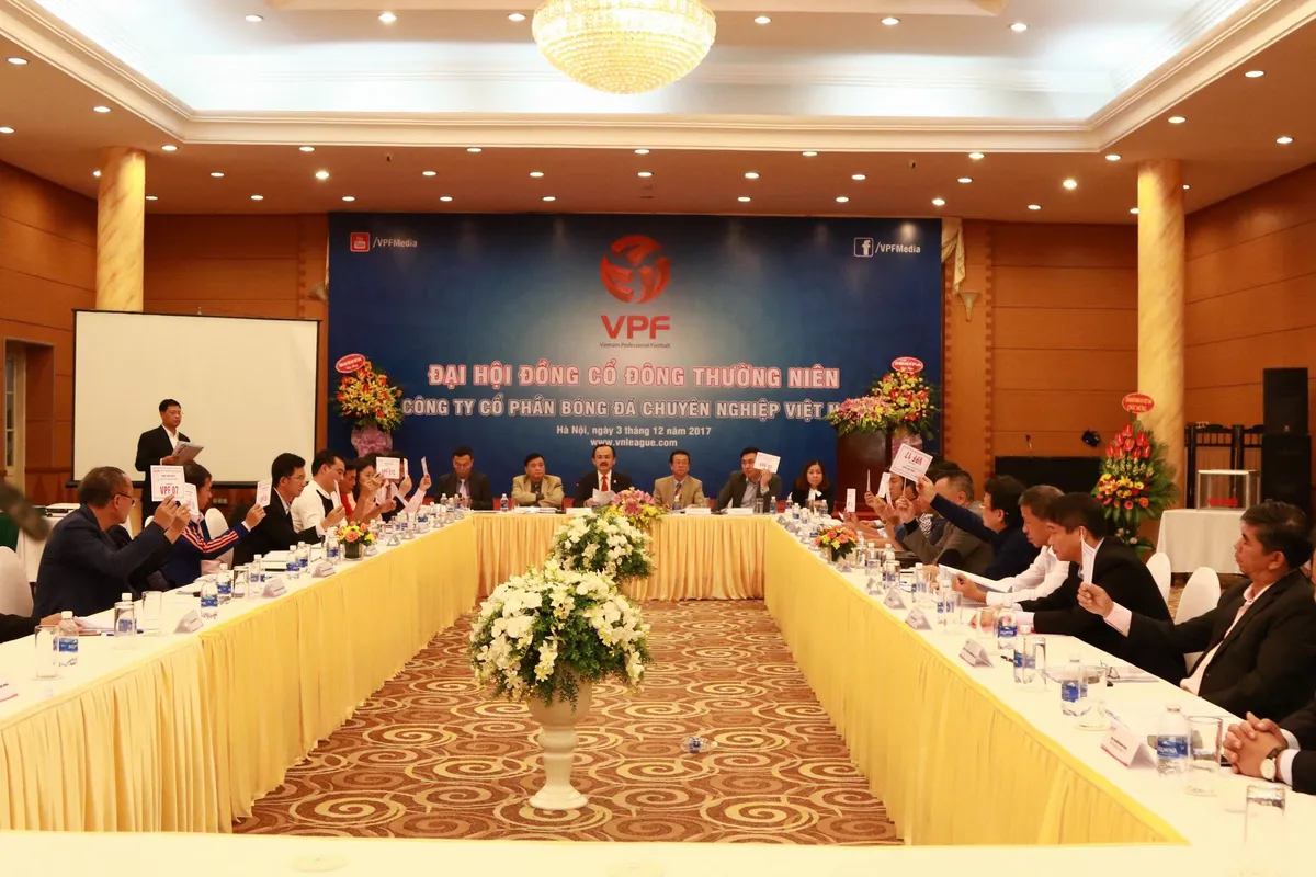 Công ty CP Bóng đá chuyên nghiệp Việt Nam VPF có tân Chủ tịch - Ảnh 1. Công ty CP Bóng đá chuyên nghiệp Việt Nam VPF có tân Chủ tịch - Ảnh 1.