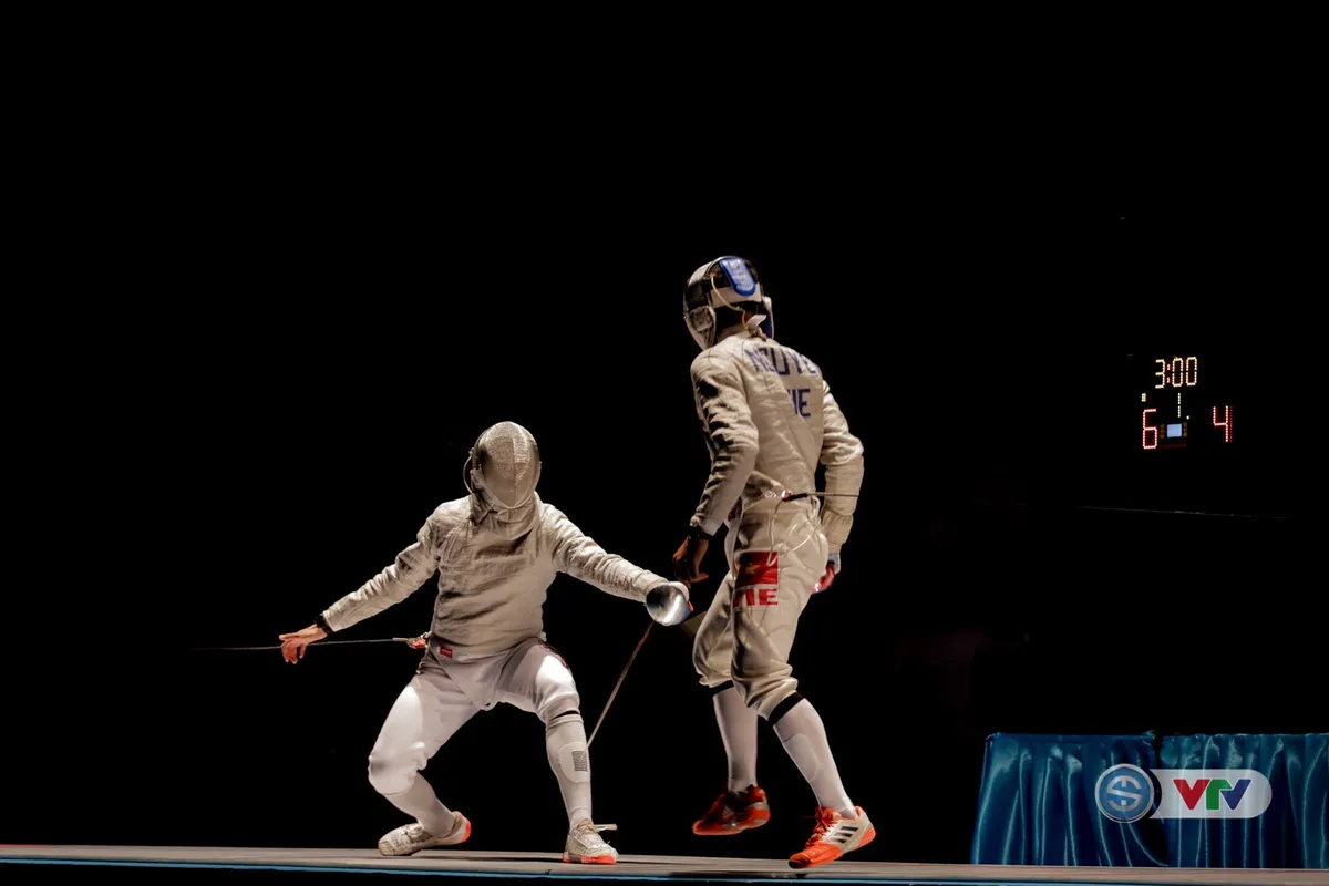 SEA Games 29: Thắng áp đảo đối thủ Thái Lan, Vũ Thành An giành HCV kiếm chém nam - Ảnh 6. SEA Games 29: Thắng áp đảo đối thủ Thái Lan, Vũ Thành An giành HCV kiếm chém nam - Ảnh 6.