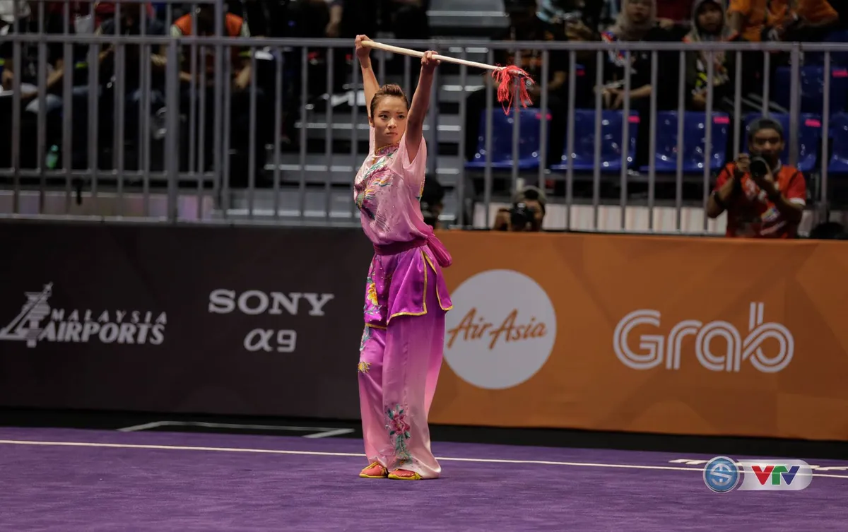Hơn VĐV chủ nhà 0,01 điểm, Thúy Vi lần thứ 2 giành Vàng tại SEA Games 29 - Ảnh 2.
