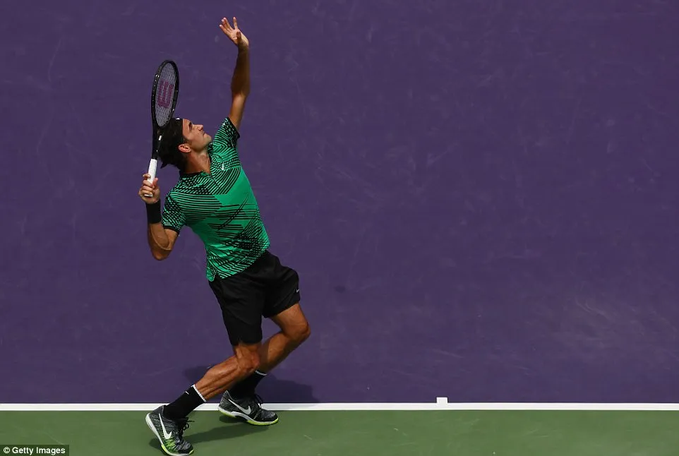 Ảnh: Roger Federer đánh bại Nadal để giành ngôi vô địch Miami mở rộng 2017 - Ảnh 10. Ảnh: Roger Federer đánh bại Nadal để giành ngôi vô địch Miami mở rộng 2017 - Ảnh 10.