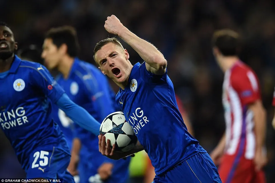 Leicester City 1-1 Atletico Madrid: Thầy trò HLV Diego Simeone giành vé thuyết phục - Ảnh 3. Leicester City 1-1 Atletico Madrid: Thầy trò HLV Diego Simeone giành vé thuyết phục - Ảnh 3.