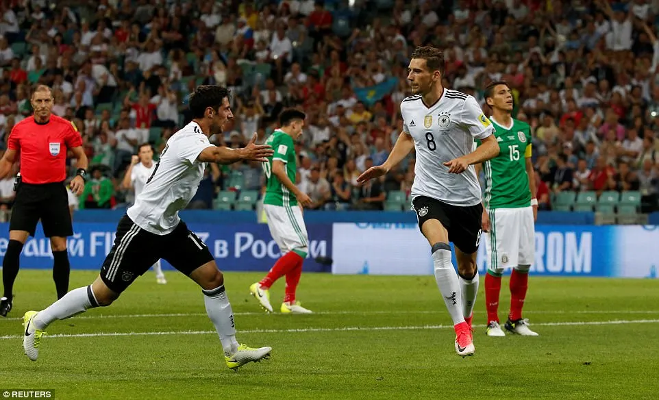 ĐT Đức 4-1 ĐT Mexico: ĐT Đức gặp ĐT Chile trong trận chung kết Cúp Liên đoàn các châu lục - Ảnh 2. ĐT Đức 4-1 ĐT Mexico: ĐT Đức gặp ĐT Chile trong trận chung kết Cúp Liên đoàn các châu lục - Ảnh 2.