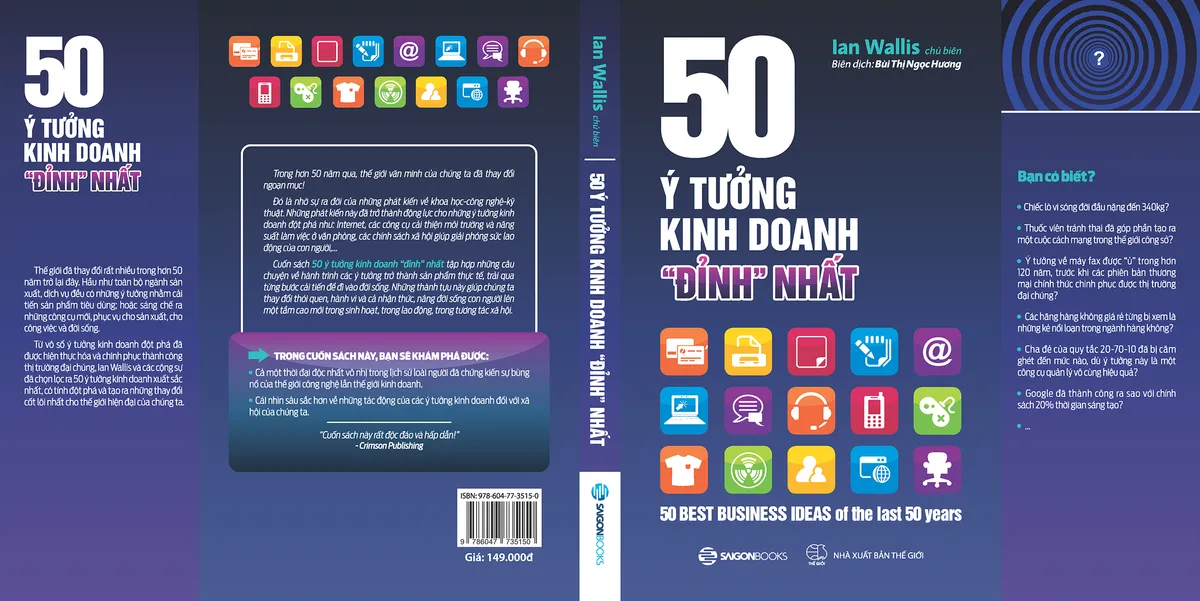 50 ý tưởng kinh doanh đỉnh nhất: Những ý tưởng làm thay đổi thế giới - Ảnh 2.