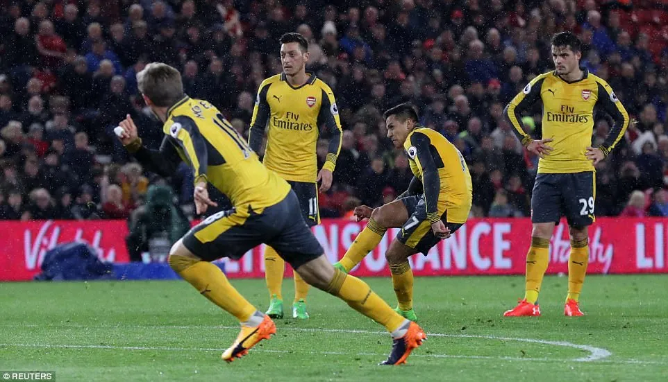Vòng 33 Ngoại Hạng Anh: Middlesbrough 1-2 Arsenal: 3 điểm nhọc nhằn - Ảnh 3. Vòng 33 Ngoại Hạng Anh: Middlesbrough 1-2 Arsenal: 3 điểm nhọc nhằn - Ảnh 3.