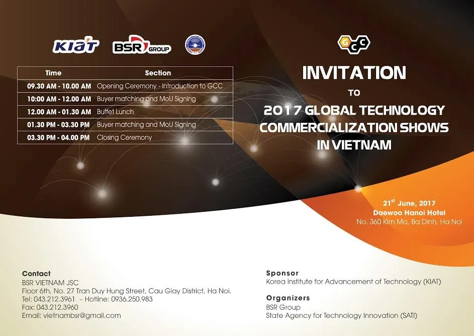GCC 2017 - Đón đầu cơ hội thương mại hóa công nghệ tiên tiến nhất Hàn Quốc - Ảnh 1. GCC 2017 - Đón đầu cơ hội thương mại hóa công nghệ tiên tiến nhất Hàn Quốc - Ảnh 1.