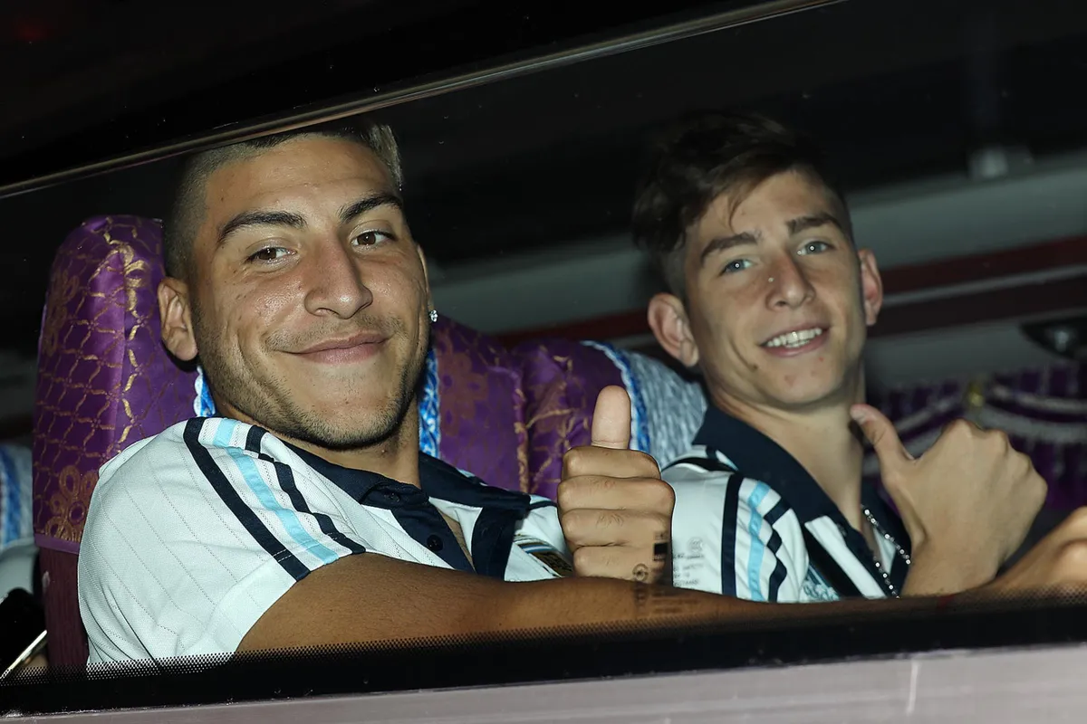 U20 Argentina có mặt tại Hà Nội - Ảnh 5. U20 Argentina có mặt tại Hà Nội - Ảnh 5.