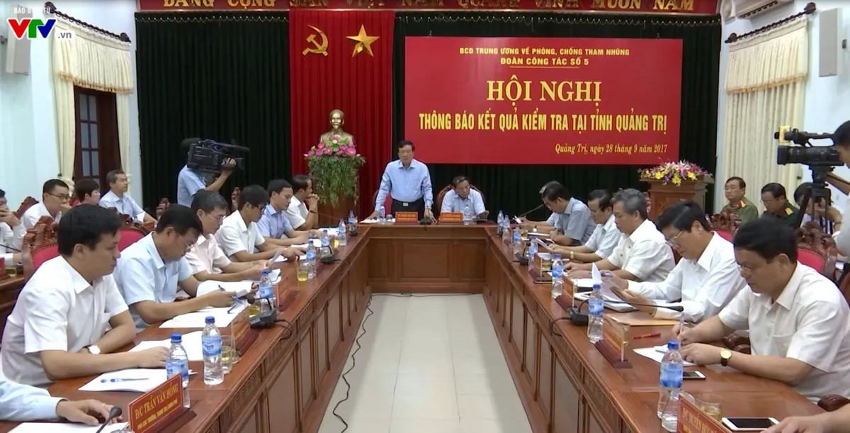 Quảng Trị báo cáo kết quả công tác phòng chống tham nhũng - Ảnh 1. Quảng Trị báo cáo kết quả công tác phòng chống tham nhũng - Ảnh 1.