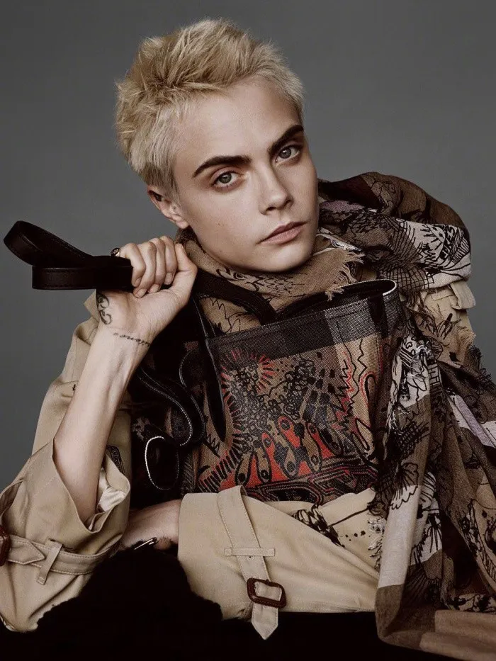 Cara Delevingne cá tính trong chiến dịch mới của Burberry - Ảnh 4.