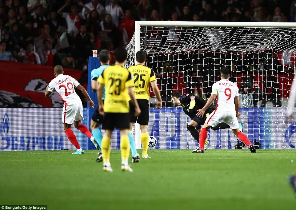 Tứ kết lượt về Champions League: Monaco 3 - 1 Dortmund: Trận đấu đẹp mắt - Ảnh 1.