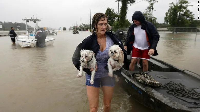 Bang Texas, Mỹ hoang tàn sau siêu bão Harvey - Ảnh 18.