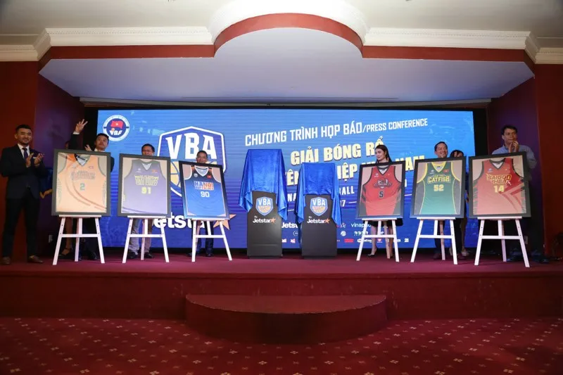 Ra mắt mùa giải bóng rổ chuyên nghiệp Việt Nam VBA mùa 2 - Ảnh 1. Ra mắt mùa giải bóng rổ chuyên nghiệp Việt Nam VBA mùa 2 - Ảnh 1.