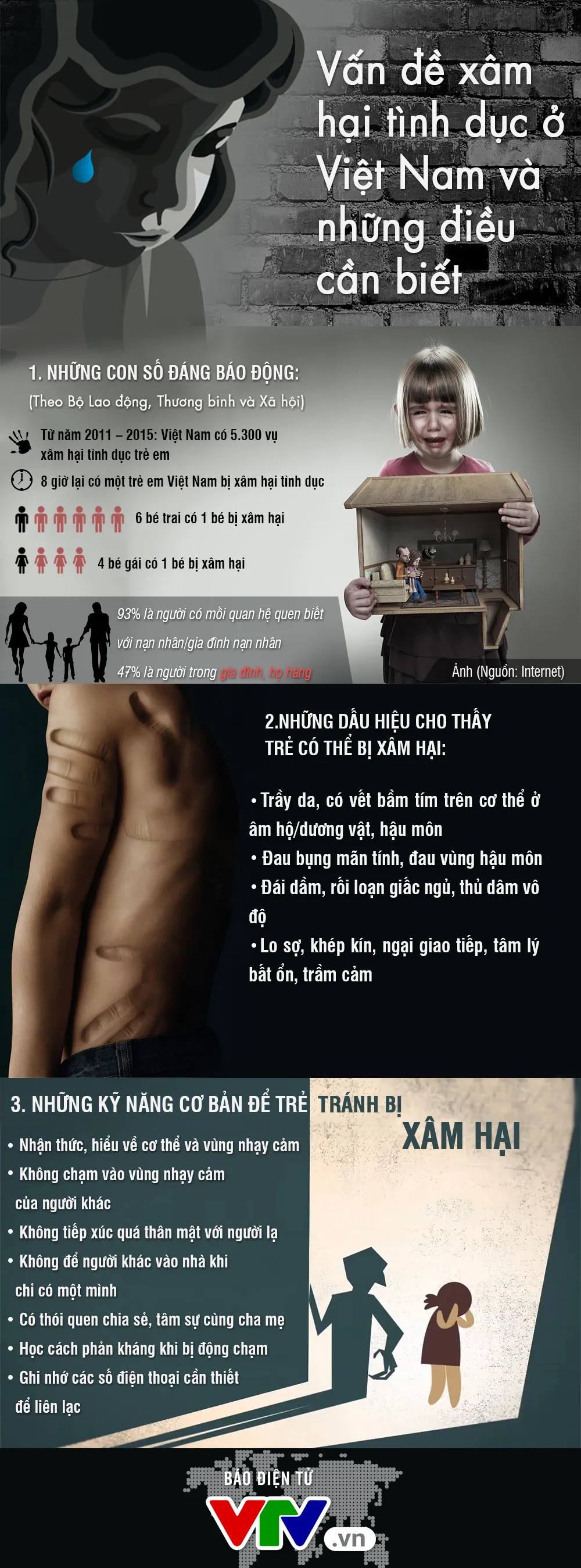 INFOGRAPHIC: Xâm hại tình dục trẻ em ở Việt Nam và những điều cần biết - Ảnh 1.