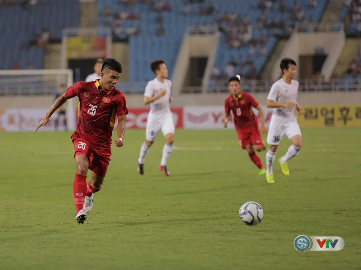 ẢNH: Những khoảnh khắc trong trận giao hữu U22 Việt Nam – Tuyển các Ngôi sao K-League - Ảnh 10.