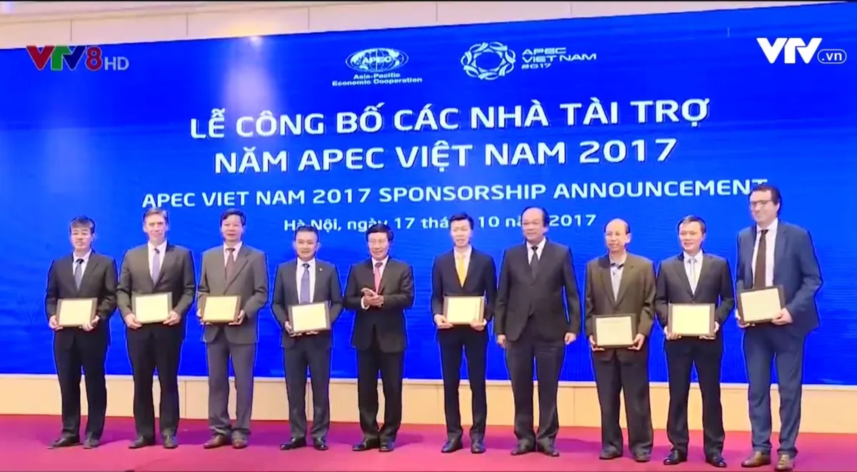 Đã có 31 doanh nghiệp ký kết tài trợ cho năm APEC 2017 - Ảnh 1. Đã có 31 doanh nghiệp ký kết tài trợ cho năm APEC 2017 - Ảnh 1.