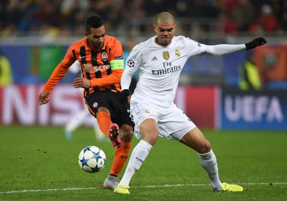 Pepe từng là sự lựa chọn hàng đầu trong hàng phòng ngự của Real Madrid