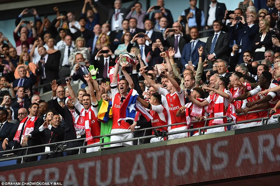 Những hình ảnh đáng nhớ trong ngày đăng quang FA Cup thứ 13 của Arsenal - Ảnh 17. Những hình ảnh đáng nhớ trong ngày đăng quang FA Cup thứ 13 của Arsenal - Ảnh 17.