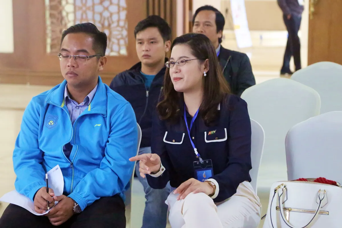Các đại biểu mong muốn học hỏi kinh nghiệm, giao lưu qua các tác phẩm trình chiếu tại LHTHTQ 37 - Ảnh 1.