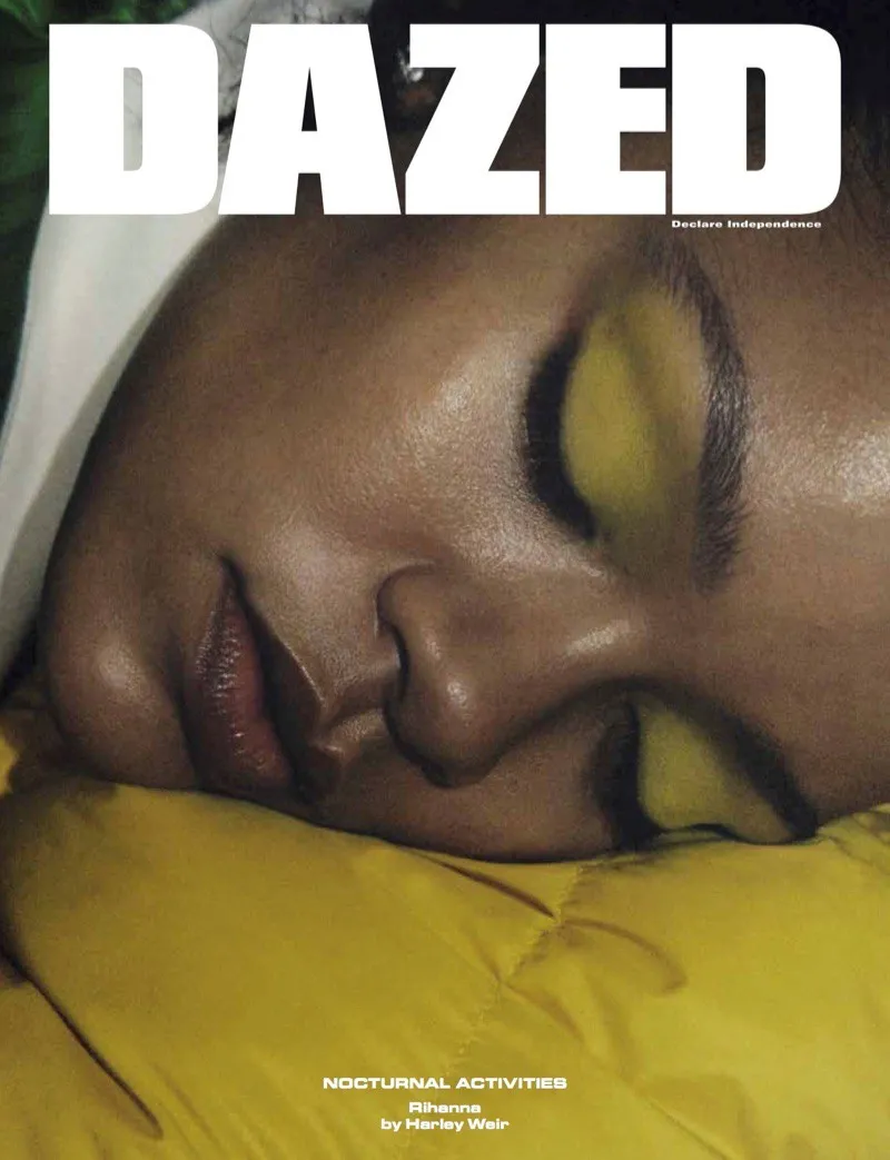 Rihanna u ám trên Dazed - Ảnh 1.