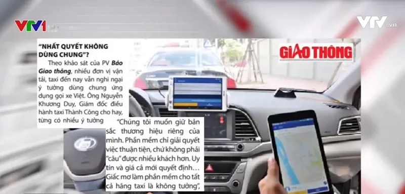 Tất cả c&aacute;c h&atilde;ng taxi sẽ d&ugrave;ng chung một phần mềm gọi taxi? - Ảnh 1.