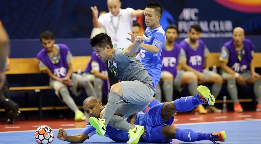 Thái Sơn Nam lách cửa hẹp vào tứ kết Giải vô địch futsal các CLB châu Á 2017 - Ảnh 1.