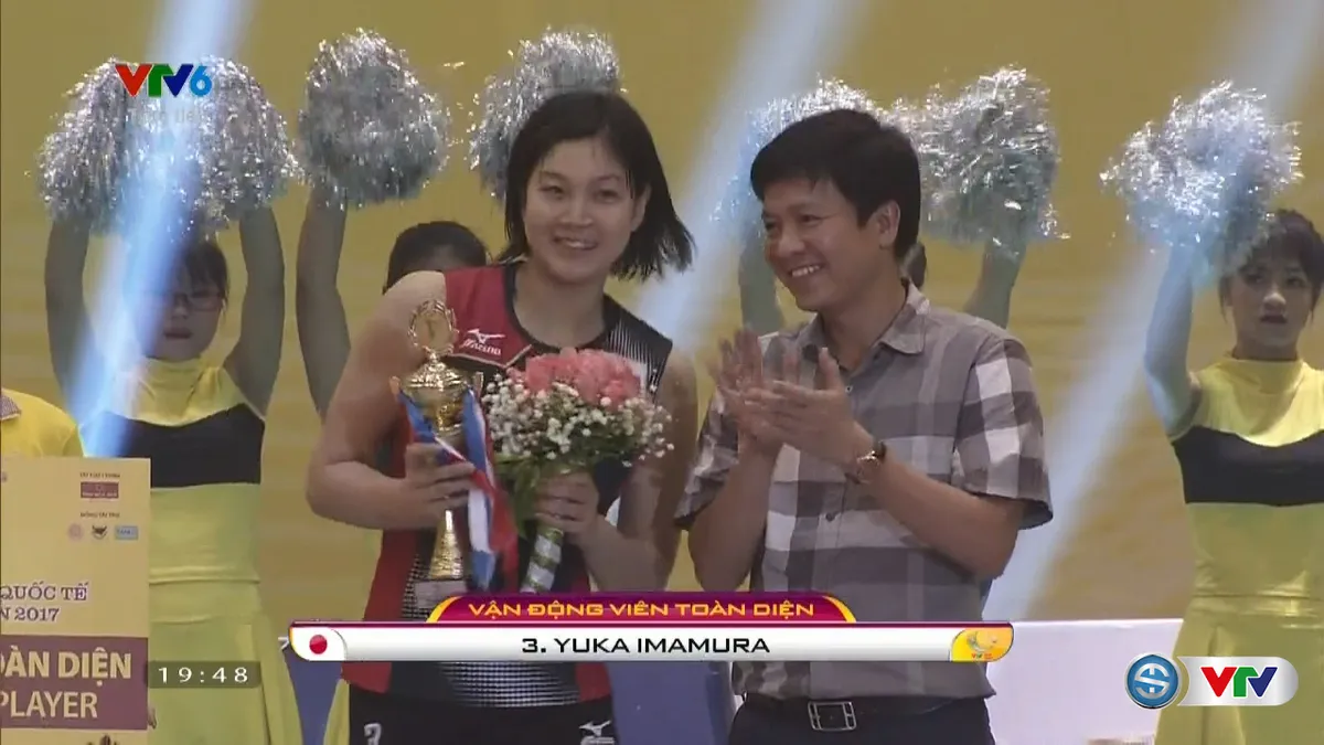 Các giải thưởng cá nhân và tập thể tại giải bóng chuyền nữ Quốc tế VTV Cup Tôn Hoa Sen 2017 - Ảnh 7. Các giải thưởng cá nhân và tập thể tại giải bóng chuyền nữ Quốc tế VTV Cup Tôn Hoa Sen 2017 - Ảnh 7.