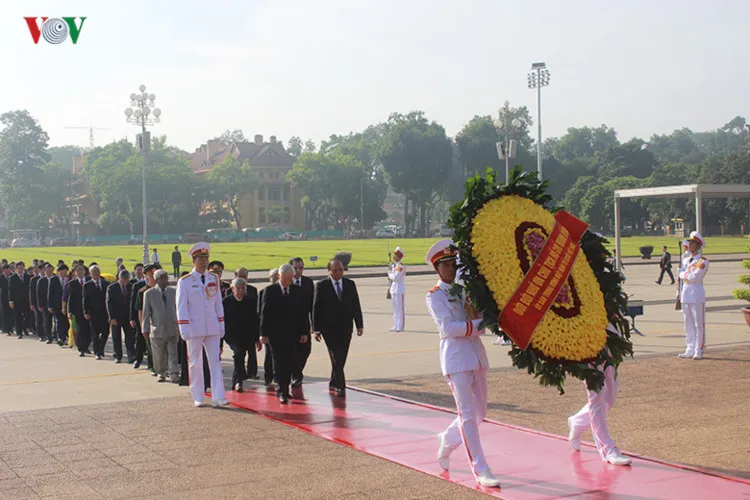 Lễ viếng cấp Nhà nước kỷ niệm 70 năm Ngày Thương binh - Liệt sỹ - Ảnh 1.