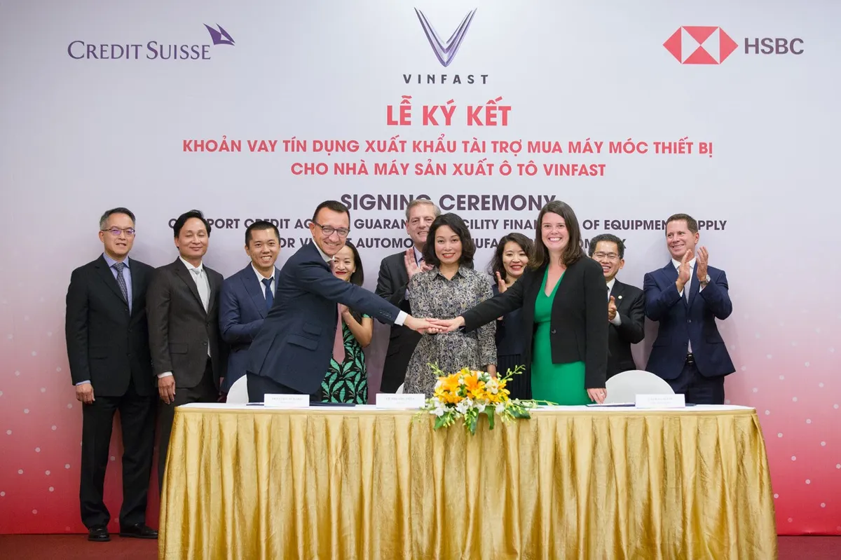 VinFast được bảo lãnh vay vốn 950 triệu USD nhập khẩu thiết bị - Ảnh 1.