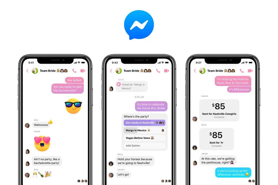 Facebook thay áo mới cho ứng dụng Messenger - Ảnh 3.