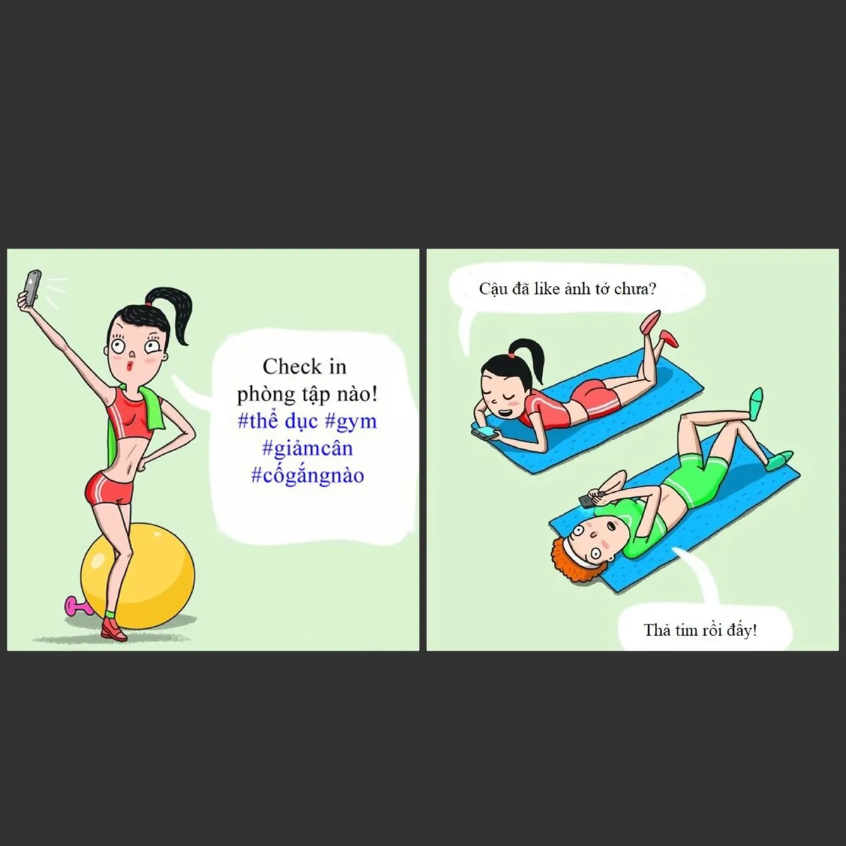 Đi tập là để KHOẺ hay để KHOE? - Ảnh 2. Đi tập là để KHOẺ hay để KHOE? - Ảnh 2.