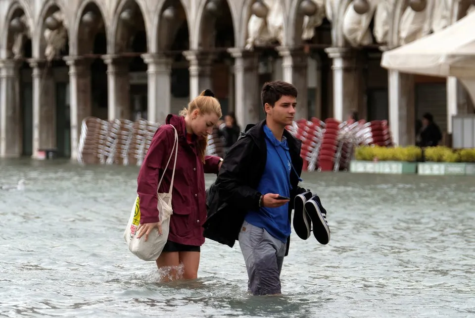 Chùm ảnh: Choáng Venice những ngày phố cũng như sông - Ảnh 6.