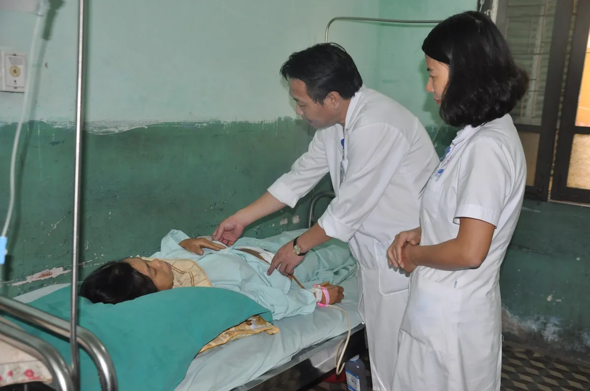 Kịp thời cứu sống sản phụ bị vỡ tử cung - Ảnh 1. Kịp thời cứu sống sản phụ bị vỡ tử cung - Ảnh 1.