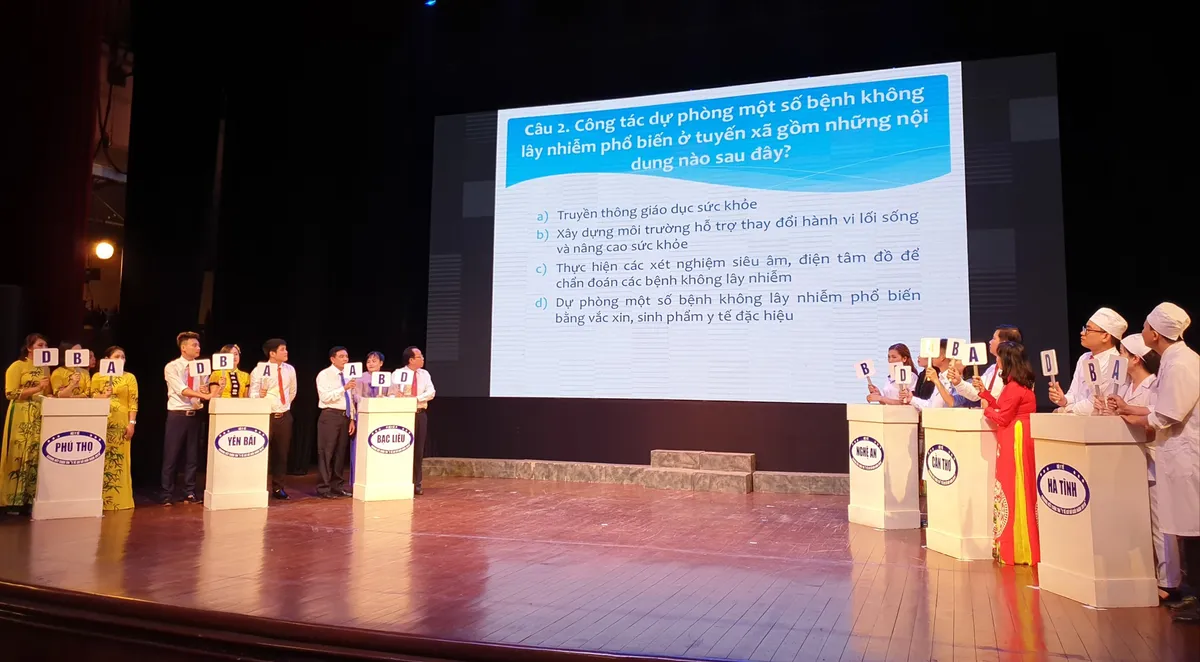 Chung kết Cuộc thi Y tế cơ sở giỏi năm 2018 - Ảnh 4. Chung kết Cuộc thi Y tế cơ sở giỏi năm 2018 - Ảnh 4.