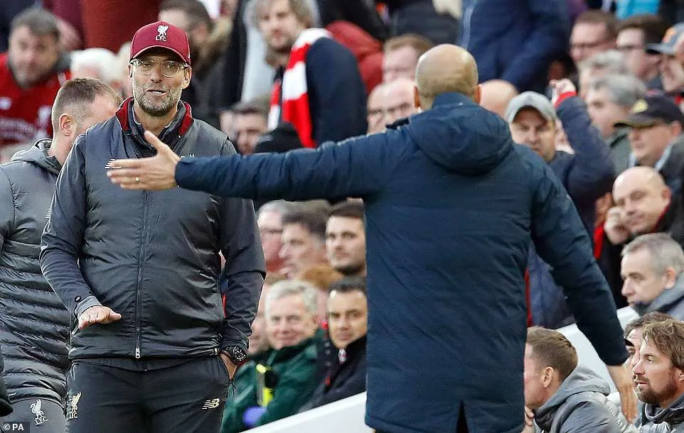 Jurgen Klopp vẫn là bài toán nan giải của Pep Guardiola - Ảnh 1. Jurgen Klopp vẫn là bài toán nan giải của Pep Guardiola - Ảnh 1.