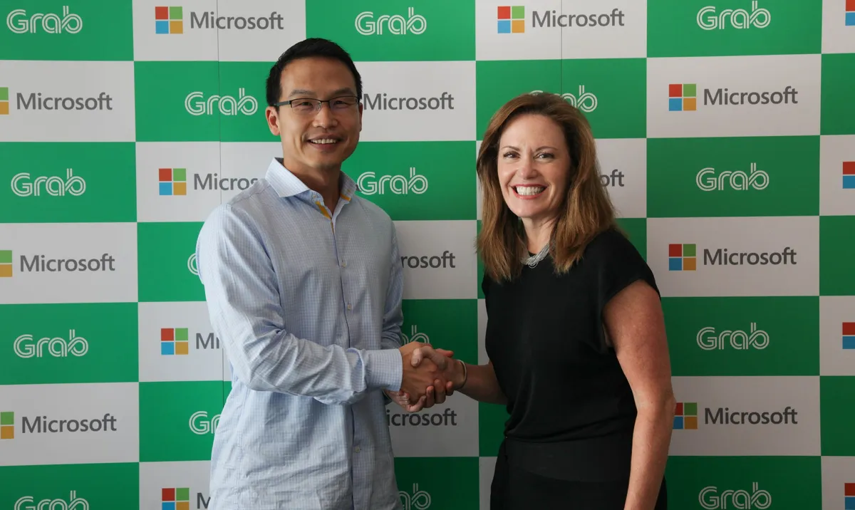 Microsoft đầu tư chiến lược vào Grab - Ảnh 1.