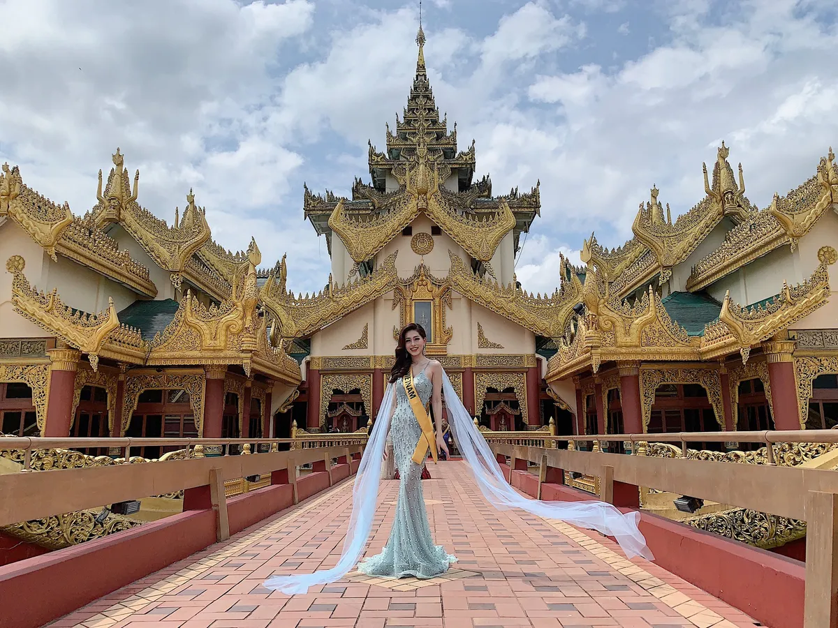 Á hậu Phương Nga nổi bật tại Miss Grand International 2018 - Ảnh 1.