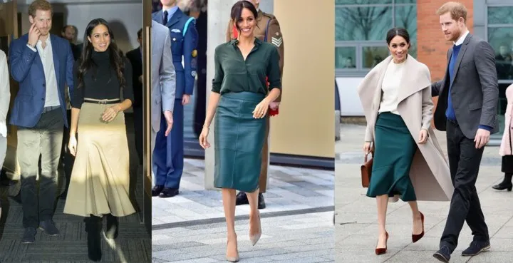 Diện đồ mùa đông phong cách Hoàng gia như Công nương Meghan Markle - Ảnh 8.