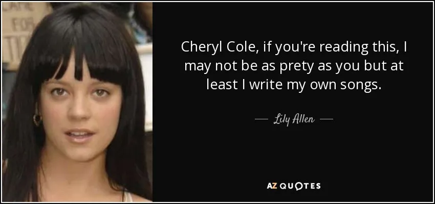 Cheryl Cole đã hết thù địch với Lily Allen? - Ảnh 1.